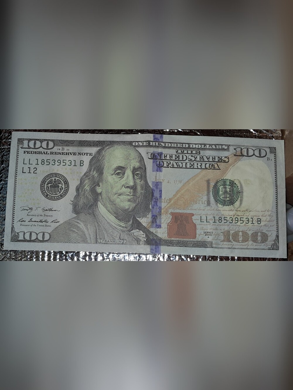 FUNNY MONEY BIG BUCKS PAPER WALL ART